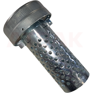 Сифон антисливной к баку, универсальный (для полуоборотных горловин Ø 80 мм), оцинкованная сталь